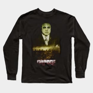 Al Capone Design Long Sleeve T-Shirt